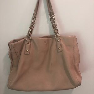 Kate Spade beige leather bag